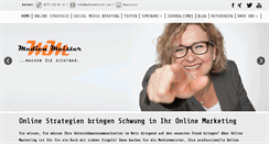 Desktop Screenshot of medienmeister.com